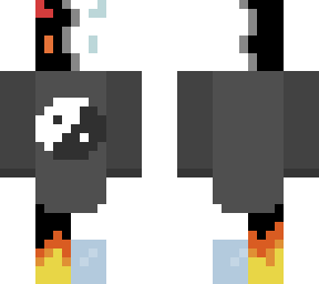 fire and ice, yin and yang, demon, devil