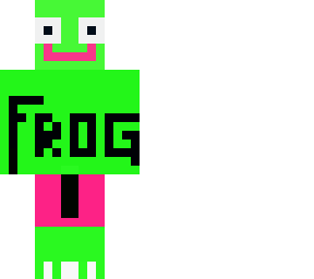 frog skin with shorts