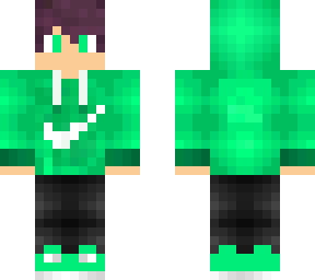 green nike boy