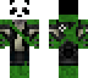 green panda
