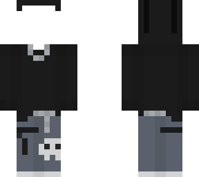 grunge core hoodie outfit base
