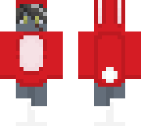 logan bunny red