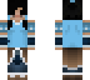 me cosplaying avatar korra