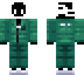 me in a squid game uniform