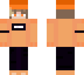 orange halloween boy