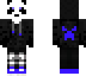 panda gamer blue