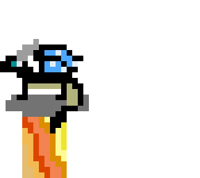 pixel art nightwing