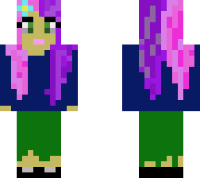 purple and pink
