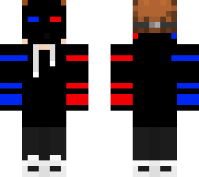 rag mask red and blue 4.0