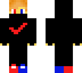 red and blue gamer boy