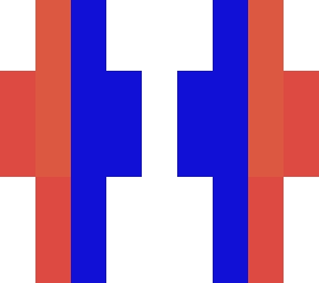 red blue