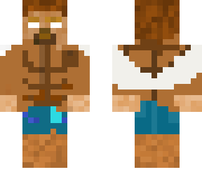 shirtless hot angel herobrine