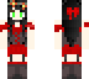 skin hallowen red
