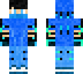 blue hoodie boy