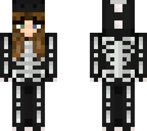brown hair skeleton <3