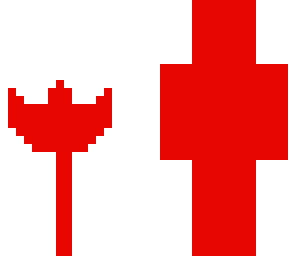 canada flag skin