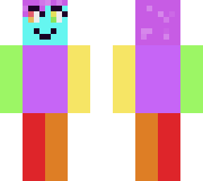 colorful girl