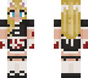 colour edit of a cat maid skin
