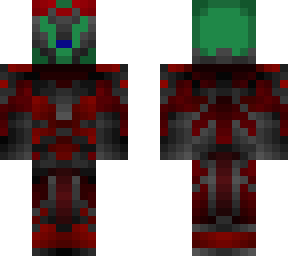 dark warrior axolotl (green)