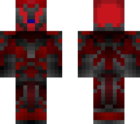 dark warrior axolotl (red)