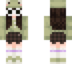 frog girlllll with clout glasses
