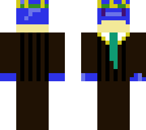 frog in suit (blue)