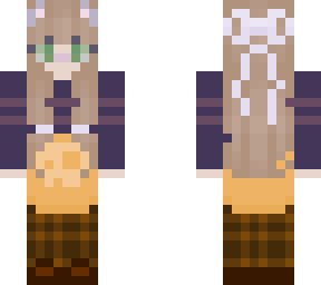 halloween cat skin