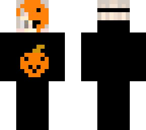 mi skin de halloween con la mascara destruida