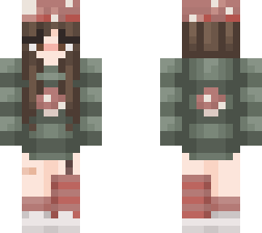 mushroom girl edit [original by ch1ckpea]