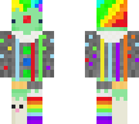 my skin in halloween costume :d (clown)