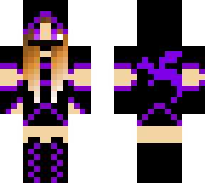 purple ninja girl
