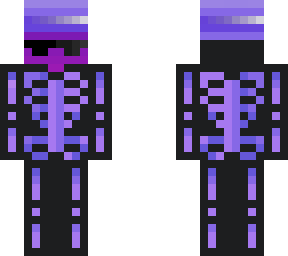 pyxsel helloween skeleton skin