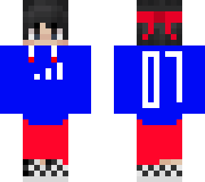 red and blue sapnap