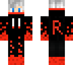 red fire boy hoody