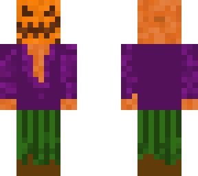 scary pumpkin man