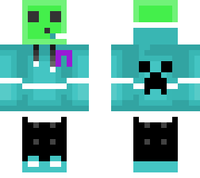 slime creeper hoodie mcc