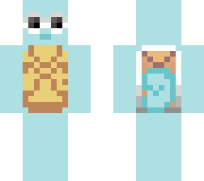 squirtle gafas blancas