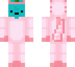 blue fruit axolotl onesie