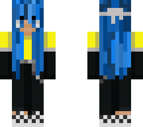 celxroses blue hair