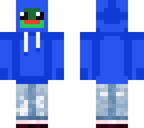 cute phrog in a sweatshirt