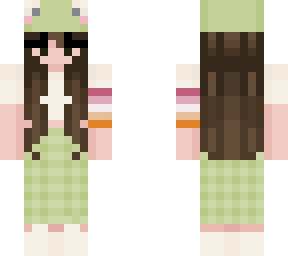 frog girl with les flag