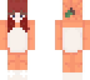 girl dressed as a pumpkin