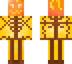 gold pumpkin skeleton guy (read description)
