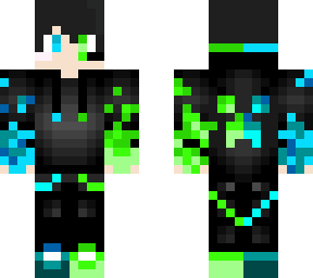 green/blue boy