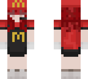 McDonald's worker | Minecraft Skin
