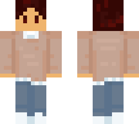 me in a hoodie