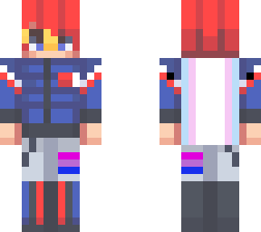 party poison with bi and trans flag