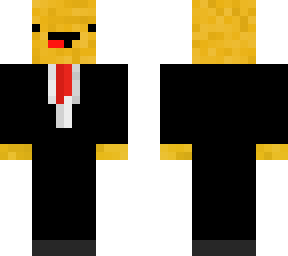 potato in a suit