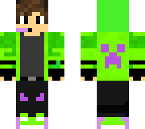 purple /green gamer