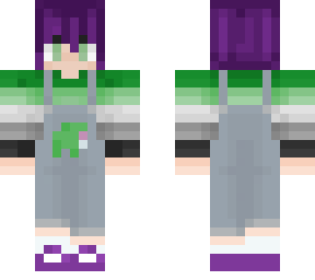 purple hair aro for me